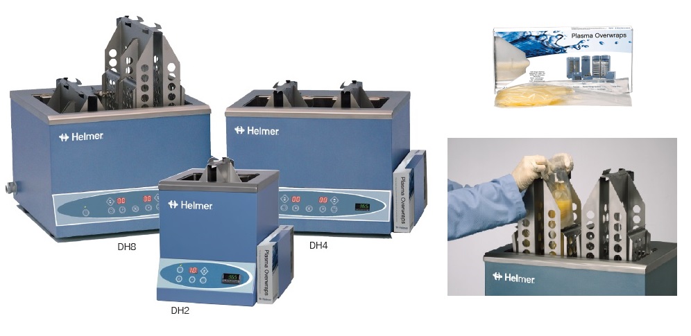 Oryginalne worki do rozmrażania osocza HELMER / Łaźnie wodne Helmer (DH2/DH4/DH8)