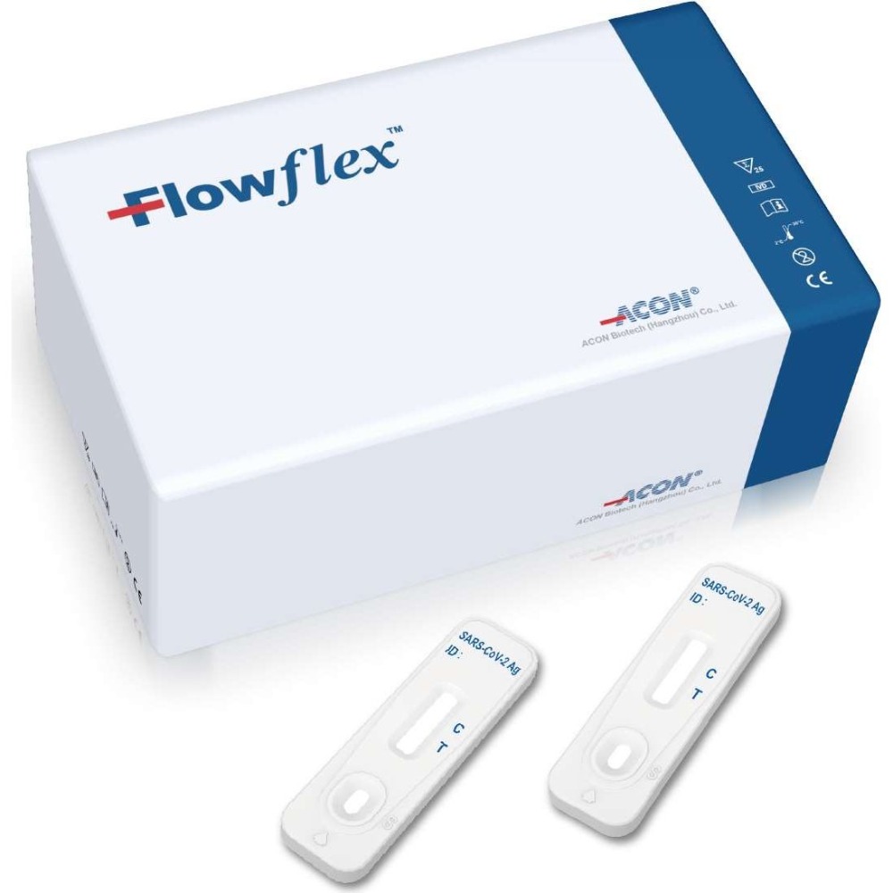 Szybki test antygenowy do użytku profesjonalnego Acon, Flowflex SARS-CoV-2 Antigen Rapid Test
